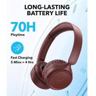Навушники з мікрофоном Anker Soundcore H30i Red (A3012Z91)