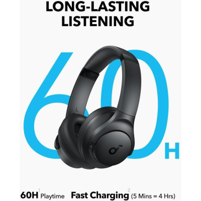 Навушники з мікрофоном Anker SoundCore Q11i Dark Gray (A3005GA1)