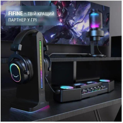 Навушники з мікрофоном Fifine H6 Black