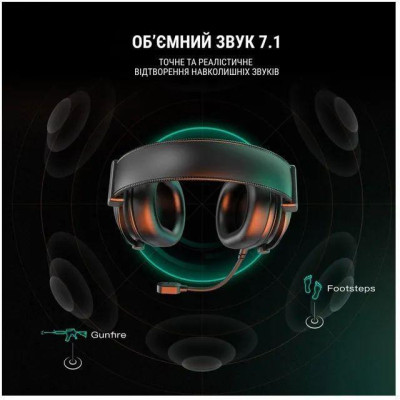 Навушники з мікрофоном Fifine H6 Black