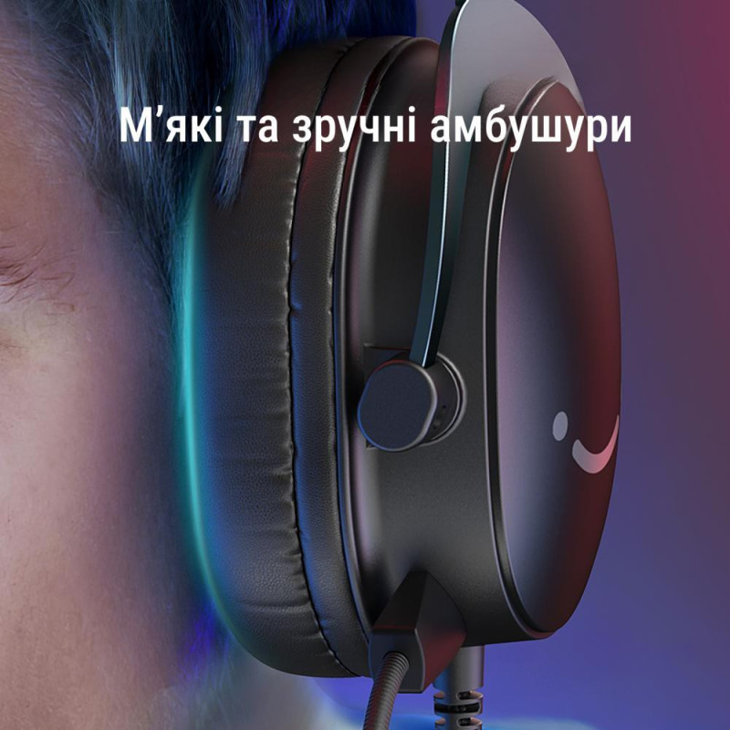 Навушники з мікрофоном Fifine H9 Black Навушники з мікрофоном Fifine H9 Black