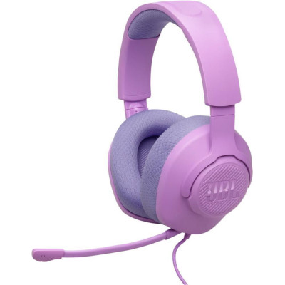 Навушники із мікрофоном JBL Quantum 100M2 Purple (JBLQTUM100M2PUR)