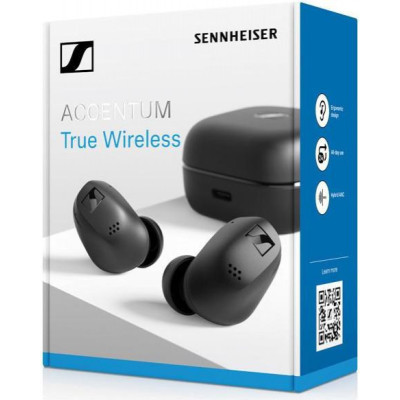 Навушники TWS Sennheiser ACCENTUM True Wireless Black (700262)