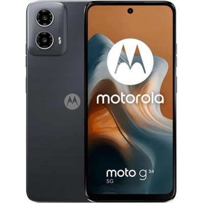 Смартфон Motorola Moto G34 8/128GB Charcoal Black