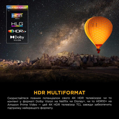 Телевiзор TCL 65P7K