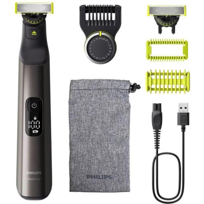 Тример для бороди та вусів/ Тример для тіла (бодігромер) Philips OneBlade Pro 360 QP6552/15