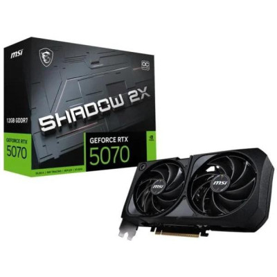 Відеокарта MSI GeForce RTX 5070 12G SHADOW 2X OC (912-V532-005) Відеокарта MSI GeForce RTX 5070 12G SHADOW 2X OC (912-V532-005)