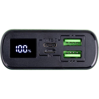 Зовнішній акумулятор (павербанк) Gelius Lightstone GP-PB300i 20000mAh Green (00000099033)