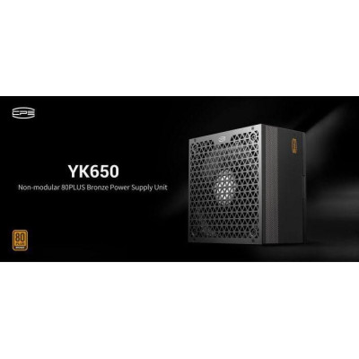 Блок живлення PCCooler YK650 (P5-YK650-B1FWBK1)