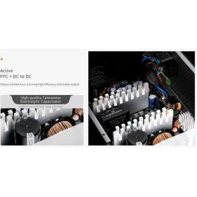 Блок живлення PCCooler YK650 (P5-YK650-B1FWBK1)