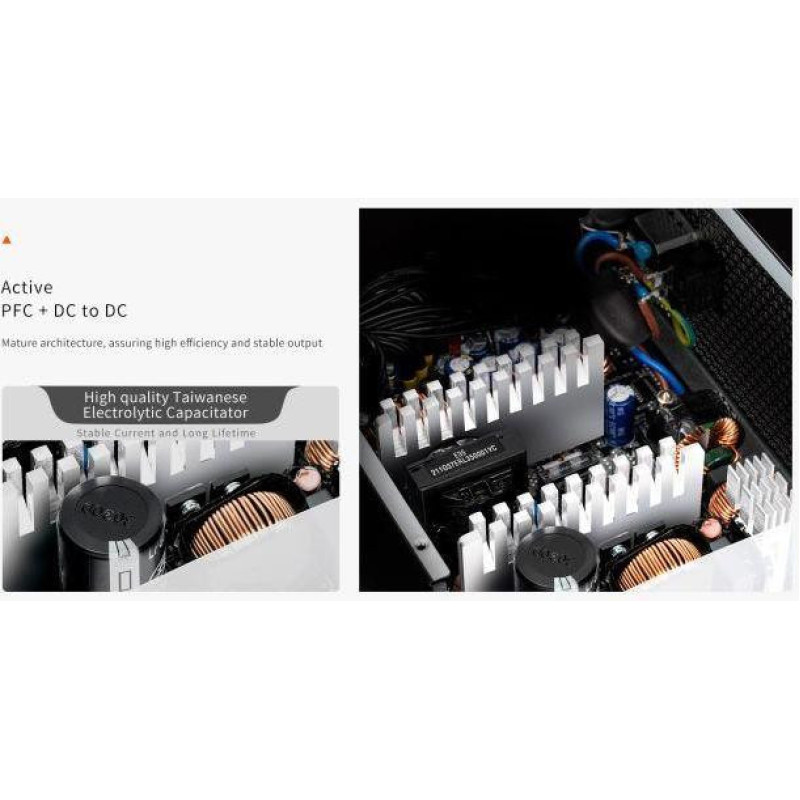 Блок живлення PCCooler YK650 (P5-YK650-B1FWBK1) Блок живлення PCCooler YK650 (P5-YK650-B1FWBK1)