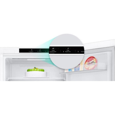 Холодильник із морозильною камерою LG GW-B459FVLW