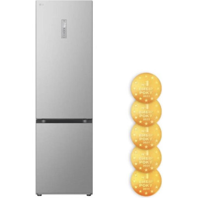 Холодильник із морозильною камерою LG GW-B509FNUW Холодильник із морозильною камерою LG GW-B509FNUW