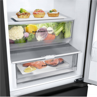Холодильник із морозильною камерою LG GW-B509FXFW