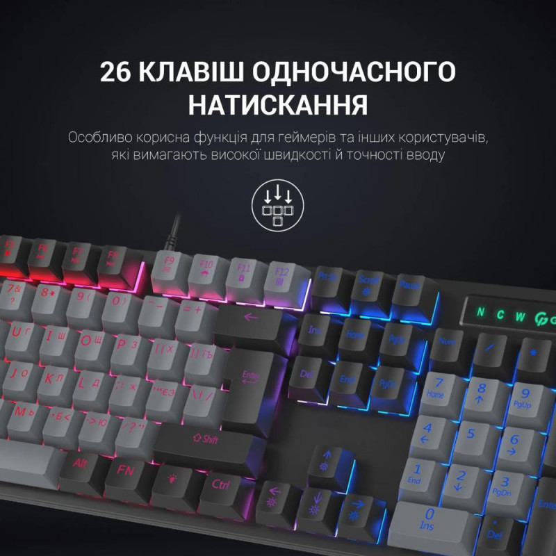 Клавіатура GamePro MK105B Клавіатура GamePro MK105B
