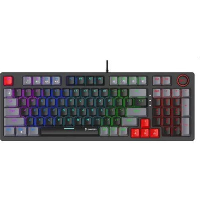 Клавіатура GamePro MK120 Blue Switches USB Black (MK120B)