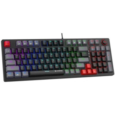 Клавіатура GamePro MK120 Blue Switches USB Black (MK120B) Клавіатура GamePro MK120 Blue Switches USB Black (MK120B)