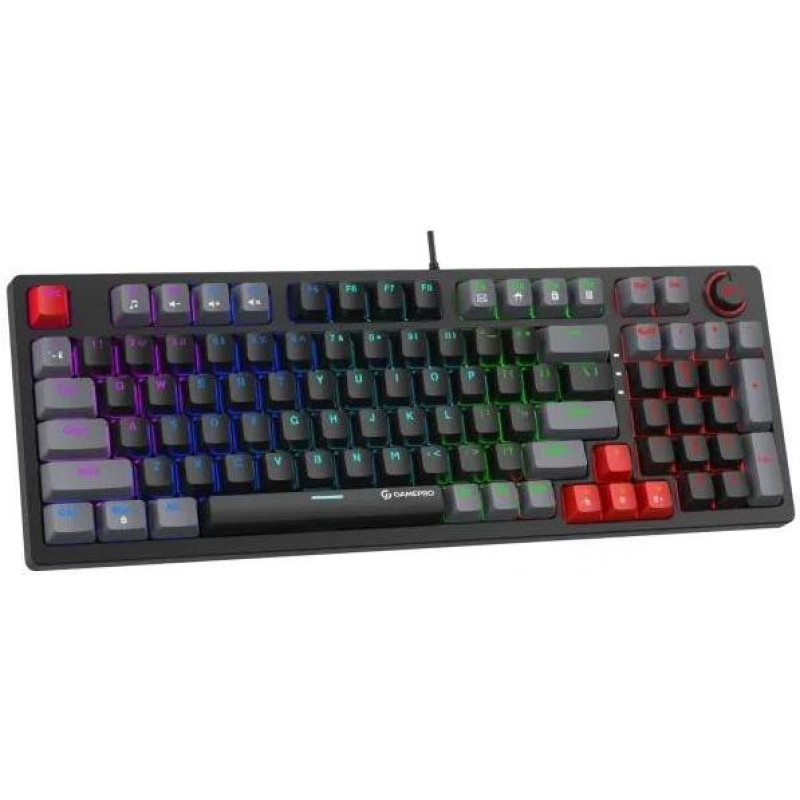 Клавіатура GamePro MK120 Blue Switches USB Black (MK120B) Клавіатура GamePro MK120 Blue Switches USB Black (MK120B)