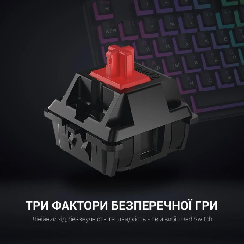 Клавіатура GamePro MK80R Red Switch Клавіатура GamePro MK80R Red Switch