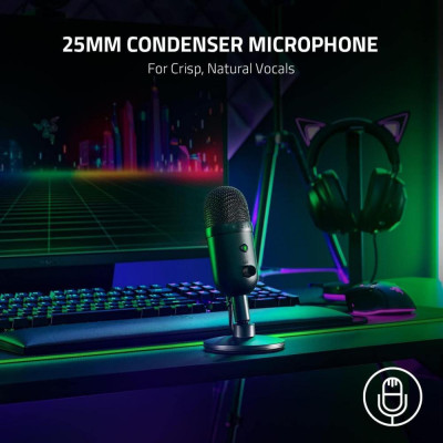 Мікрофон для стрімінгу, подкастів Razer Seiren V2 X (RZ19-04050100-R3M1)
