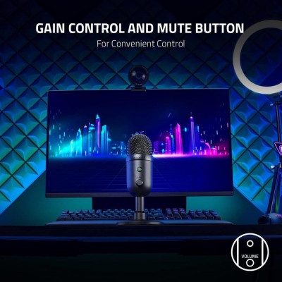 Мікрофон для стрімінгу, подкастів Razer Seiren V2 X (RZ19-04050100-R3M1)