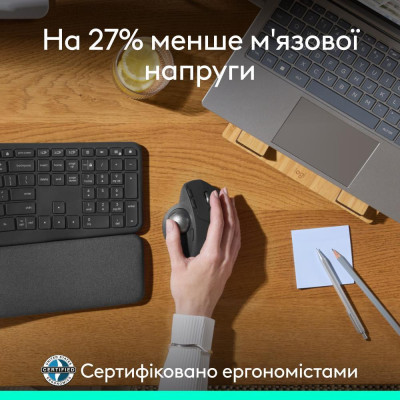 Миша Logitech MX Ergo S Graphite (910-007260) Миша Logitech MX Ergo S Graphite (910-007260)
