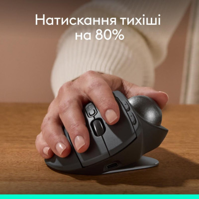 Миша Logitech MX Ergo S Graphite (910-007260) Миша Logitech MX Ergo S Graphite (910-007260)