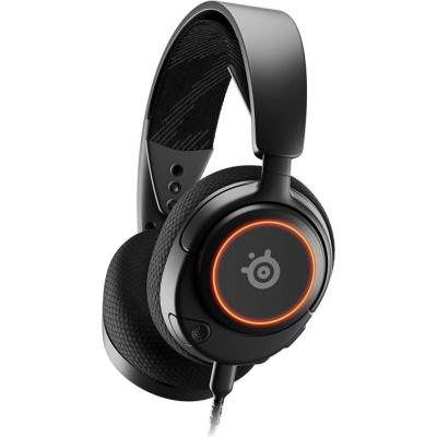 Навушники з мікрофоном SteelSeries Arctis Nova 3 Black (61631)