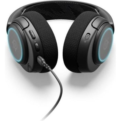 Навушники з мікрофоном SteelSeries Arctis Nova 3 Black (61631)