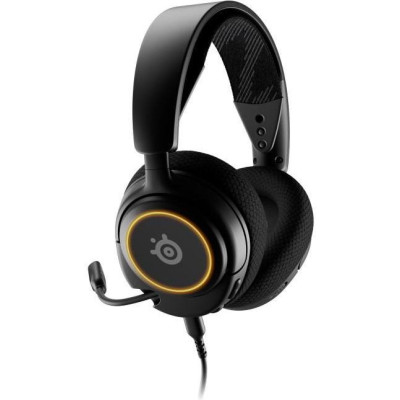Навушники з мікрофоном SteelSeries Arctis Nova 3 Black (61631)