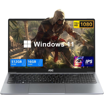 Ноутбук AOC Laptop AX15 (Intel Alder Lake N97)
