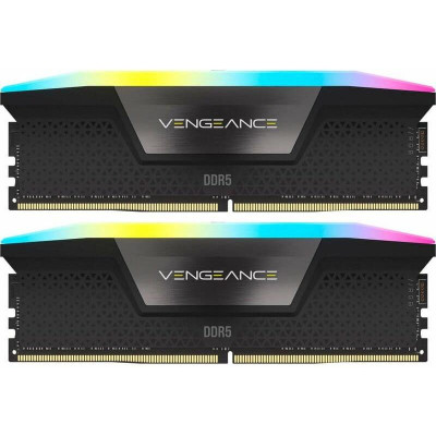 Пам'ять для настільних комп'ютерів Corsair 32 GB (2x16GB) DDR5 7200 MHz Vengeance RGB (CMH32GX5M2X7200C34)