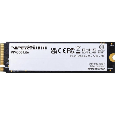 SSD накопичувач PATRIOT Viper VP4300 Lite 1 TB (VP4300L1TBM28H) SSD накопичувач PATRIOT Viper VP4300 Lite 1 TB (VP4300L1TBM28H)