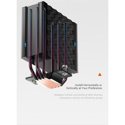 Повітряне охолодження PCCooler RZ400 V2 BK (RZ400V2-BKNWNX-GL)