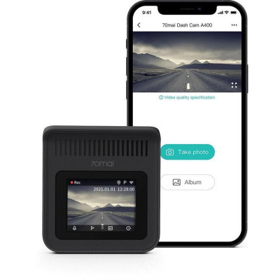 Автомобільний відеореєстратор Xiaomi 70mai Dash Cam A400 (MIDRIVE A400) UA