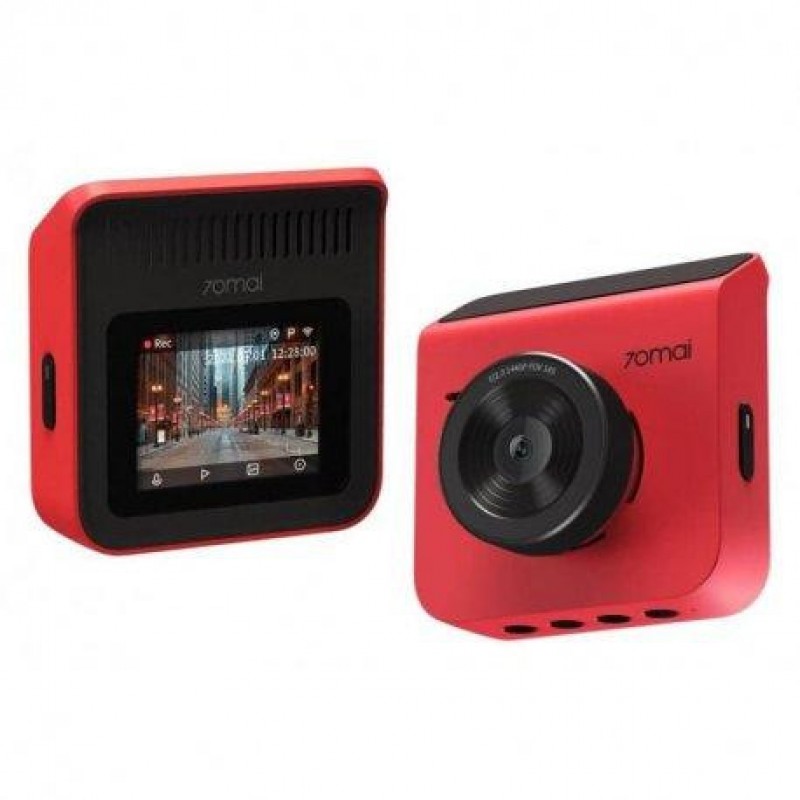Автомобільний відеореєстратор Xiaomi 70mai Dash Cam A400 Red+Rear Cam RC09 Set