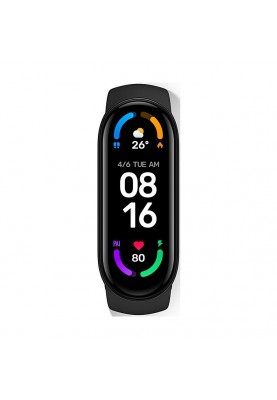 Фітнес-браслет Xiaomi Mi Smart Band 6 Black (BHR4951GL, BHR4955CN)