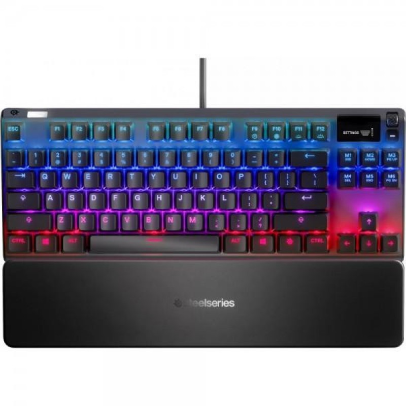 Клавіатура SteelSeries Apex Pro TKL RGB OmniPoint Switches Black (64734)