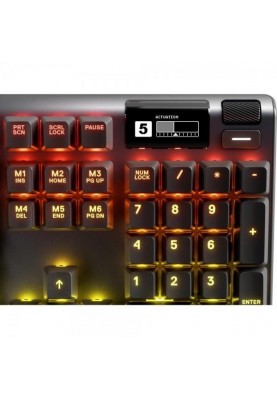 Клавіатура SteelSeries Apex Pro TKL RGB OmniPoint Switches Black (64734)