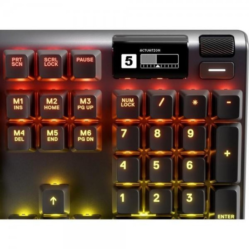 Клавіатура SteelSeries Apex Pro TKL RGB OmniPoint Switches Black (64734)