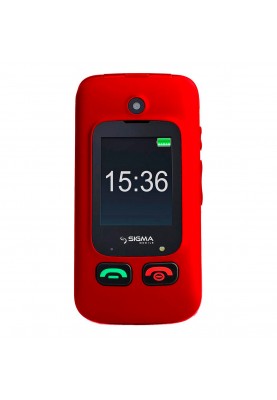 Мобільний телефон (бабушкофон) Sigma mobile Comfort 50 Shell Duo Red (4827798212325)