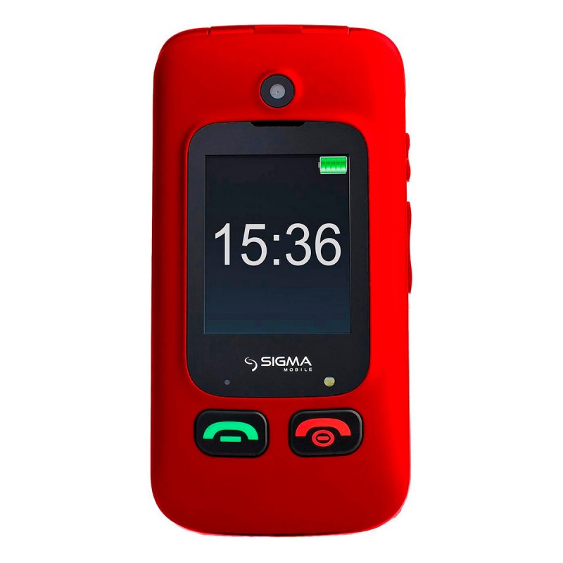 Мобільний телефон (бабушкофон) Sigma mobile Comfort 50 Shell Duo Red (4827798212325)