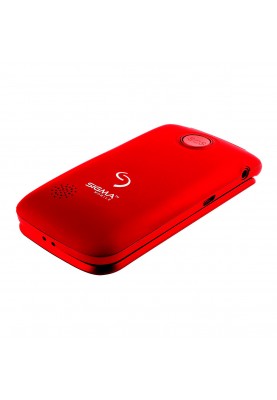 Мобільний телефон (бабушкофон) Sigma mobile Comfort 50 Shell Duo Red (4827798212325)