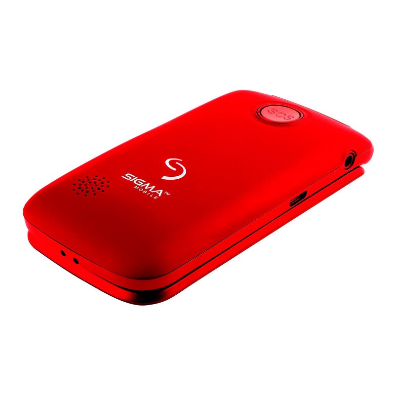 Мобільний телефон (бабушкофон) Sigma mobile Comfort 50 Shell Duo Red (4827798212325)