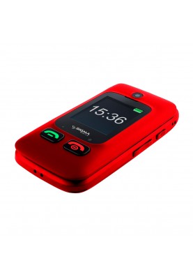 Мобільний телефон (бабушкофон) Sigma mobile Comfort 50 Shell Duo Red (4827798212325)