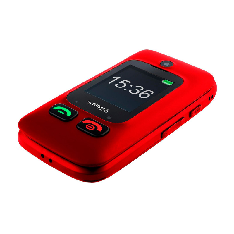 Мобільний телефон (бабушкофон) Sigma mobile Comfort 50 Shell Duo Red (4827798212325)