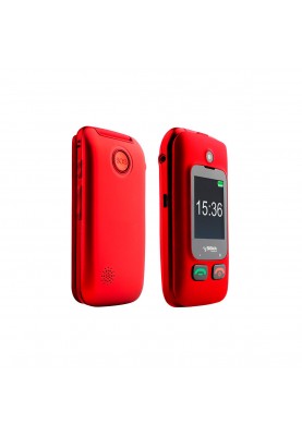 Мобільний телефон (бабушкофон) Sigma mobile Comfort 50 Shell Duo Red (4827798212325)