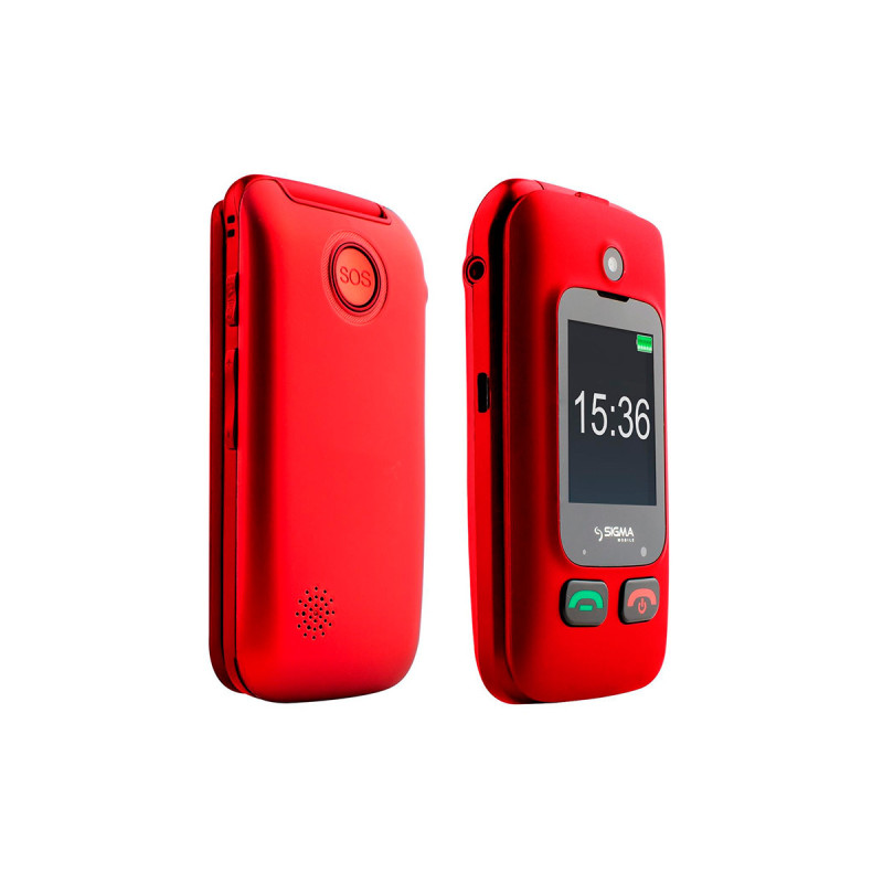 Мобільний телефон (бабушкофон) Sigma mobile Comfort 50 Shell Duo Red (4827798212325)