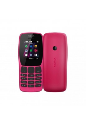 Мобільний телефон Nokia 110 Dual Sim 2019 Pink (16NKLP01A01)