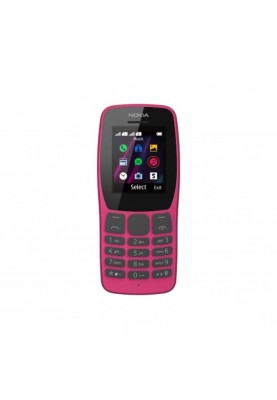 Мобільний телефон Nokia 110 Dual Sim 2019 Pink (16NKLP01A01)